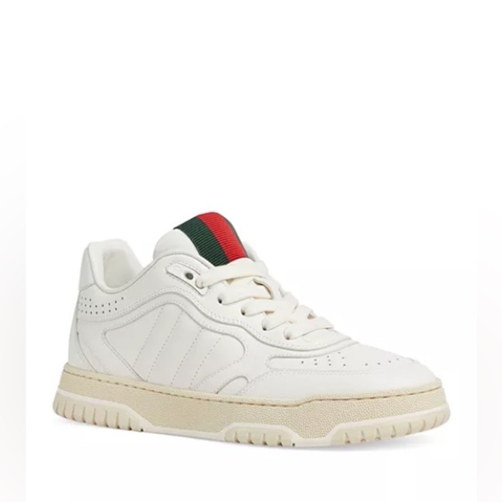 Gucci Re-Web Sneakers White/Green/Red Size 37 (US 7) + Box & Laces